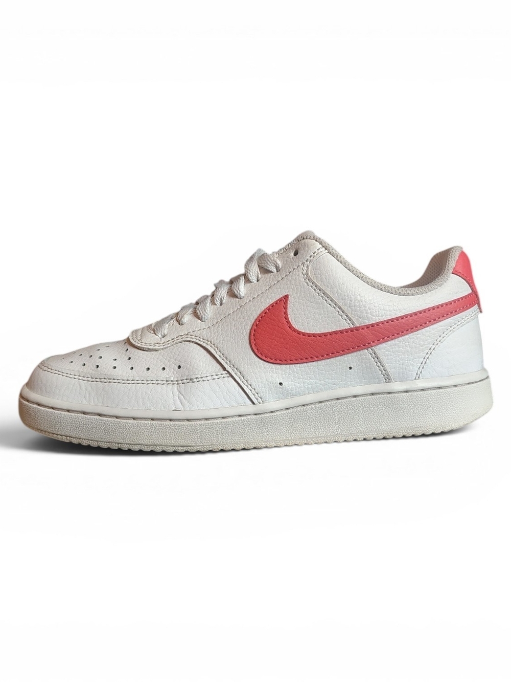 Nike Court Vision Next Nature Low White Magic Ember Sneakers Women's Size 8
